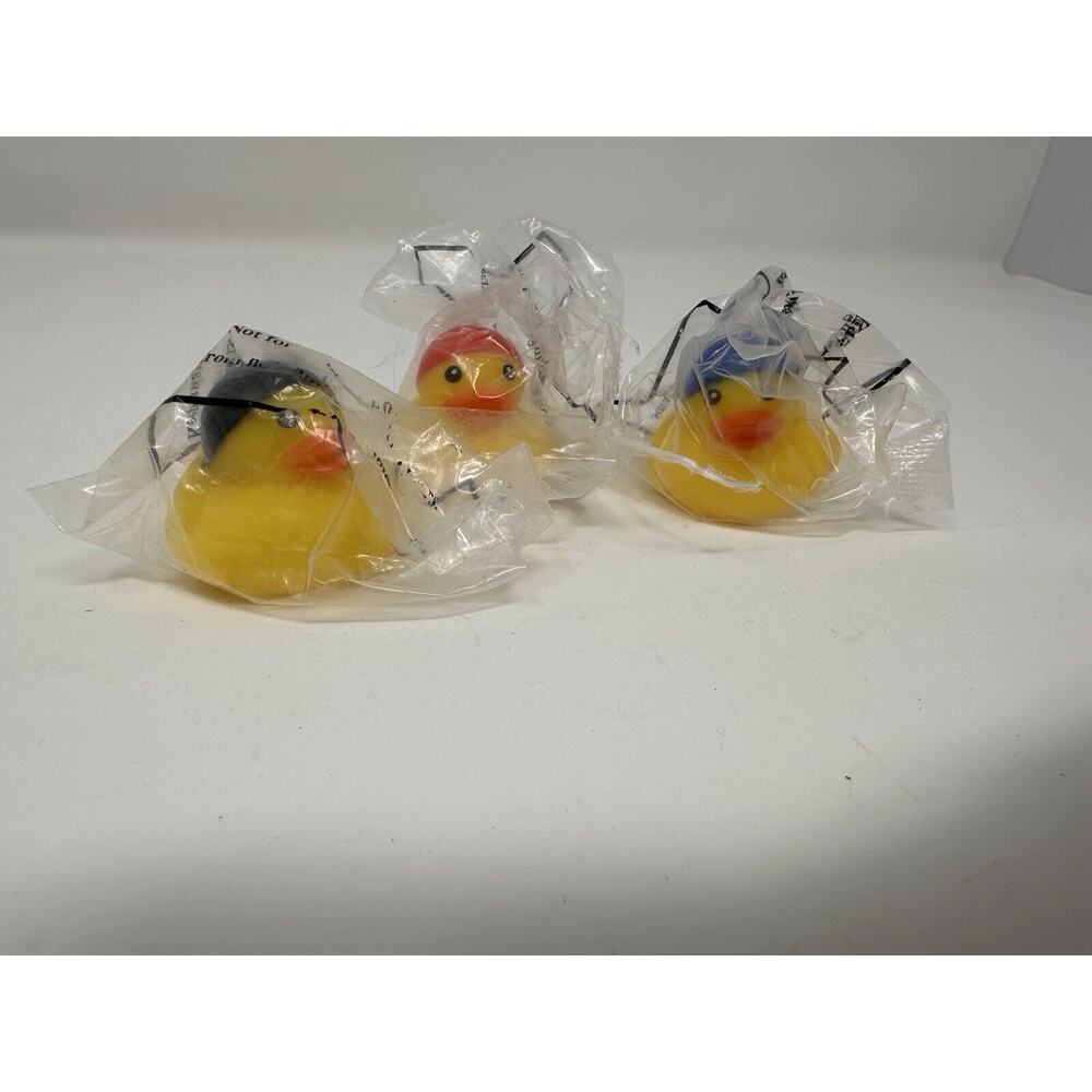 Dutch Bros Rubber Ducks Blue Black Red Coffee SEPTEMBER 2024 Jeep Complete Set 3